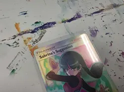 Pokemon TCG Sabrina's Suggestion (Full Art) 181/181 SM-Team Up Holo - NM - Image 3