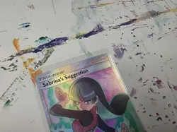 Pokemon TCG Sabrina's Suggestion (Full Art) 181/181 SM-Team Up Holo - NM - Image 4