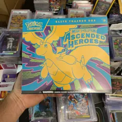 Pokemon TCG Ascended Heroes Elite Trainer Box ETB New factory sealed In hand - Image 1