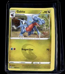 Gabite 108/172 Uncommon ERROR MISS CUT Brilliant Stars (NM) / Pokemon TCG - Image 1