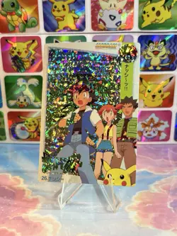 Pokemon Charizard Vintage Pocket Monsters Vending HOLO Prism Sticker 99 Nintendo - Image 3