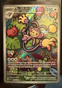 Ambipom 107/94 - Phantasmal Flames - Illustration Rare - Pokemon TCG - NM/M - Image 1