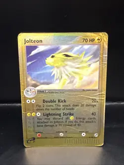 Pokemon TCG Jolteon Sandstorm Holo Rare Card 6/100 Reverse Holo - Image 1