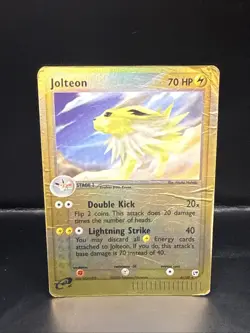Pokemon TCG Jolteon Sandstorm Holo Rare Card 6/100 Reverse Holo - Image 2