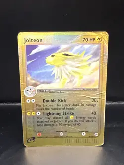 Pokemon TCG Jolteon Sandstorm Holo Rare Card 6/100 Reverse Holo - Image 3