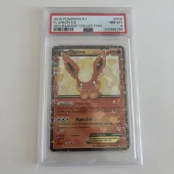 Pokemon TCG Flareon EX RC6-32 Generations Radiant Collection Holo PSA 8 - Image 1