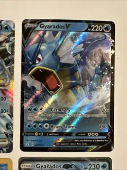 Lot of 4 GYARADOS Pokemon Cards ~ EX C GX Dark Celebrations Holo NM - Image 3