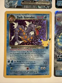 Lot of 4 GYARADOS Pokemon Cards ~ EX C GX Dark Celebrations Holo NM - Image 5