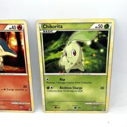 Pokemon Call Of Legends Starters Cyndaquil Totodile Chikorita 53/95 55/95 74/95 - Image 4