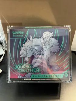 Pokemon Elite Trainer Box ETB Acrylic Magnetic Display Storage Case -5 - Image 1