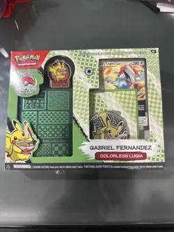 POKEMON 2023 WORLD CHAMPIONSHIP Gabriel Fernandez (Colorless Lugia) T05 Sealed - Image 1