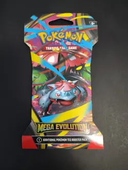 Pokemon Mega Evolution Sleeved Booster Pack Sealed - Image 1