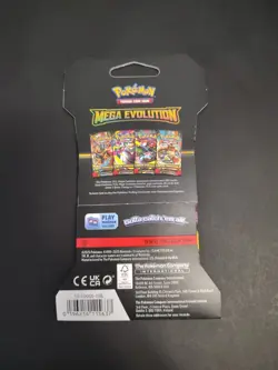 Pokemon Mega Evolution Sleeved Booster Pack Sealed - Image 2