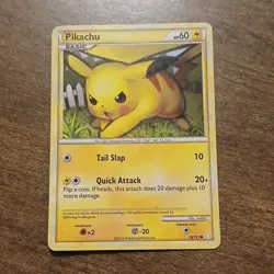 Pokemon TCG Pikachu Basic Common 2/30 HGSS Trainer Kit 2010 60HP - Image 1