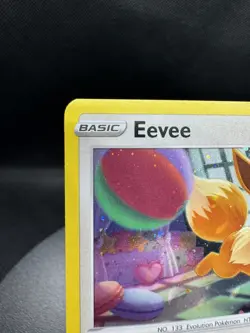 🐾 Pokemon TCG – Eevee SWSH212 – Black Star Promo – Holo – LP – HD Swirl Paw! - Image 4