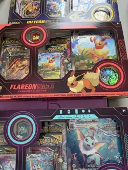 Pokemon Eeveelution VMax Premium Collection Set: ALL 3 Jolteon Flareon Vaporeon - Image 3