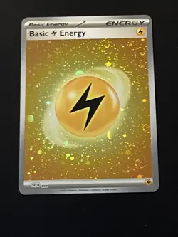 Pokemon 151 Lightning Energy Holo Cosmos Foil English • NM-VLP • 5 Swirls - Image 3