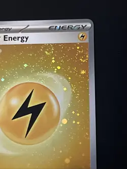 Pokemon 151 Lightning Energy Holo Cosmos Foil English • NM-VLP • 5 Swirls - Image 5