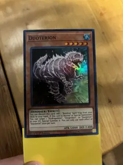 Duoterion LEDU-EN037 1st Edition Super Rare Yu-Gi-Oh! NM/VLP - Image 1