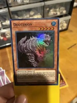 Duoterion LEDU-EN037 1st Ed Super Rare Yu-Gi-Oh! Lightly Played - Image 1