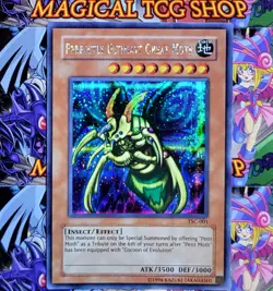 Yugioh Perfectly Ultimate Great Moth TSC-001 Prismatic Secret Rare Promo NM - Image 1