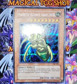Yugioh Perfectly Ultimate Great Moth TSC-001 Prismatic Secret Rare Promo NM - Image 4