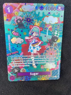 SUGAR - One Piece TCG OP10-065 - SP Special Rare R - The Azure Sea's Seven NM - Image 2