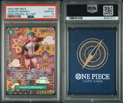 2024 One Piece OP08-TWO Legends Special Alternate Art Jewelry Bonney, PSA 10 - Image 4
