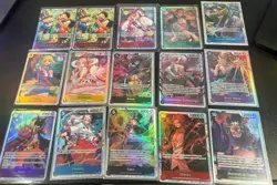 One Piece TCG English PROMO, SEC, & SR Lot of 24 - Image 2