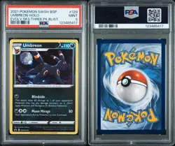 PSA 9 Umbreon SWSH129 SWSH: Sword & Shield Promo Cards Holo - Image 3