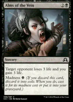 Alms of the Vein 098/297 Shadows over Innistrad MTG Magic the Gathering card - Image 1