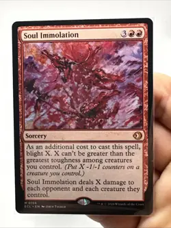 Magic The Gathering: Soul Immolation Lorwyn Eclipsed Regular MTG - Image 2