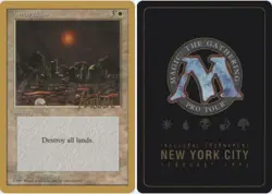 Armageddon - Preston Poulter - 1996 ~ Near Mint Pro Tour G MTG Magic UltimateMTG - Image 1