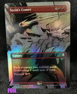Sozin's Comet (0309) (Borderless) Avatar: The Last Airbender Foil NM - Image 1