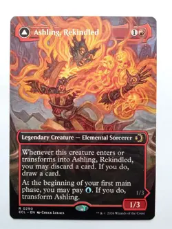 Ashling Rekindled 290 BORDERLESS Lorwyn Eclipsed MTG - Image 1