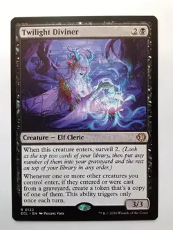 Twilight Diviner 122 Lorwyn Eclipsed MTG - Image 1
