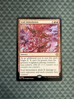 MTG Soul Immolation #0156 Mythic Lorwyn Eclipsed (ECL) - Image 1