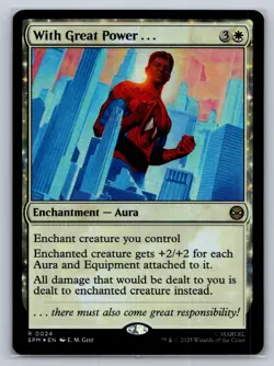 With Great Power . . . Marvel's Spider-Man Foil - Image 1