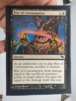 Rite of Consumption Shadowmoor LP Small Seller 💌 Fast Free Shipping! - Image 2