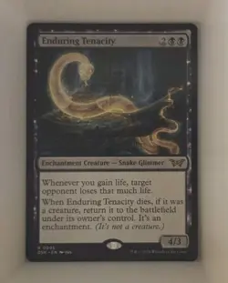 Enduring Tenacity 0095 Duskmourn: House Of Horror Rare NM MTG 2024 - Image 1