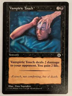 Vampiric Touch - Portal - Magic the Gathering MTG Nice! - Image 1