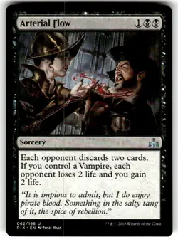 Arterial Flow Rivals of Ixalan Regular MTG - Image 1
