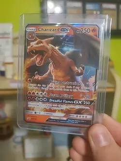 Pokemon TCG Charizard GX SM195 Detective Pikachu Promo Holo Card - Image 1