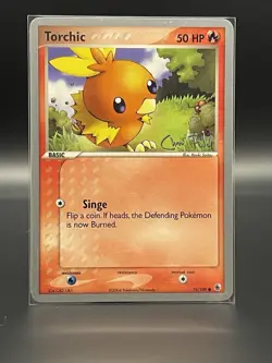 Pokemon TCG Torchic Evolution 3 Card Set 2004 World Championship Mint - Image 3