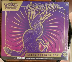 Pokemon TCG Scarlet And Violet Miraidon Base Set ETB Sealed - Image 1