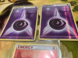 Pokemon Psychic & Fire Energy Espeon & Ho-oh HeartGold SoulSilver HOLO lot - Image 2