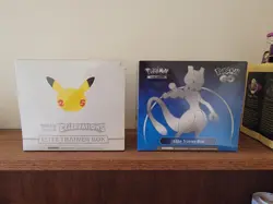Pokemon Celebrations 25th anniversary etb & Pokemon GO elite trainer box NIB - Image 1