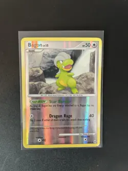 Pokemon Bagon Shiny Arceus SH10 Reverse Holo 50 HP Dragon Rage Card 2009 - Image 1