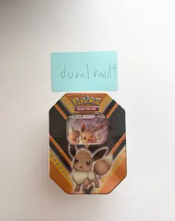 Pokemon TCG 2020 V Powers Tin Eevee V Promo New Factory Sealed - Image 1