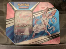 Pokemon TCG: V Heroes Tin - Sylveon V Brand NEW Sealed 820650851322 - Image 1